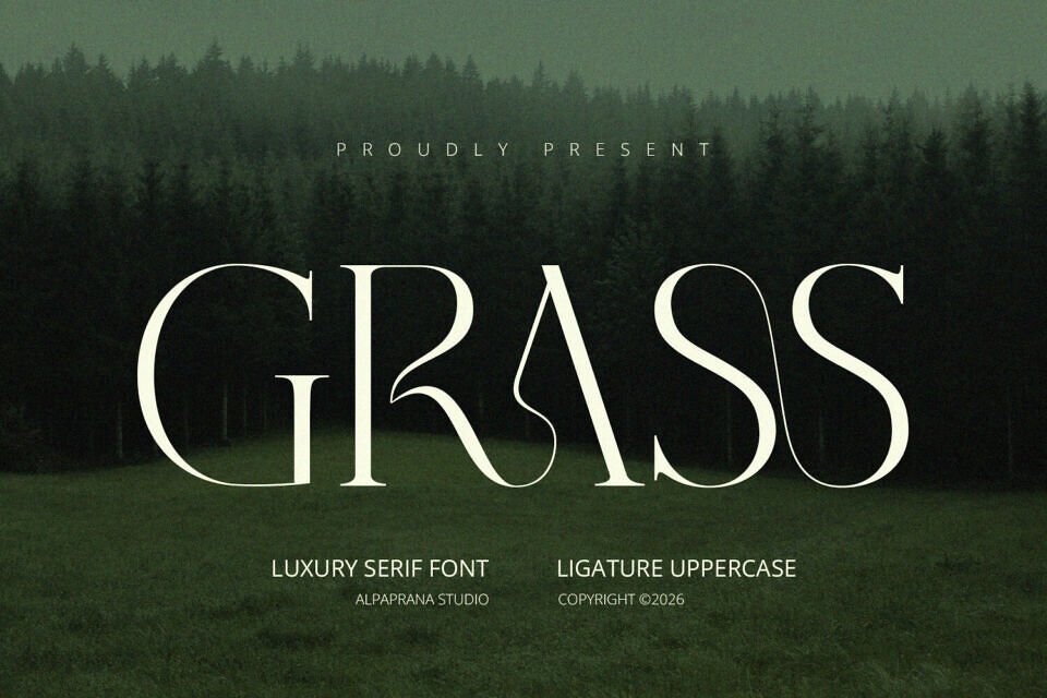 Grass Font