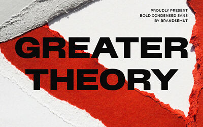 Greater Theory Font