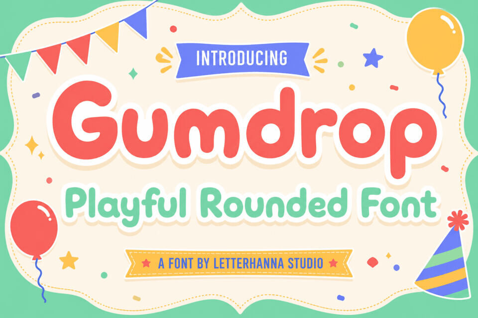 Gumdrop Font