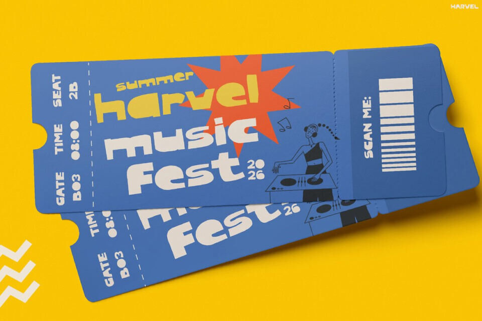 Harvel Font