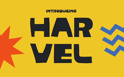 Harvel Font
