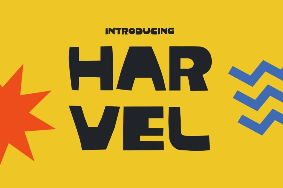 Harvel Font