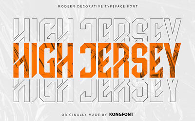 High Jersey Font