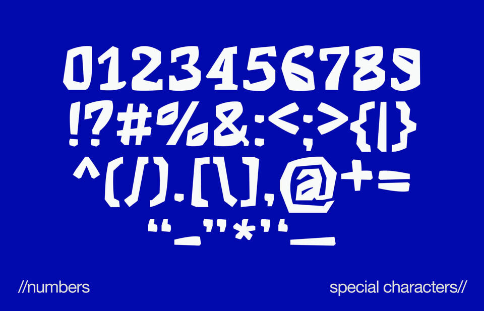High Jersey Font