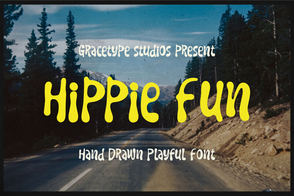 Hippie Fun Font