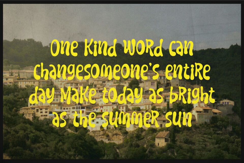 Hippie Fun Font
