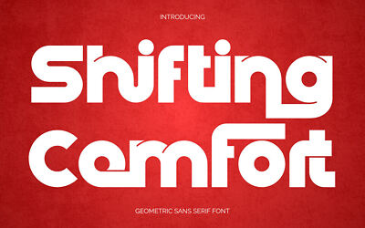 Httpswwwfontspacecomshifting comfort font f164322