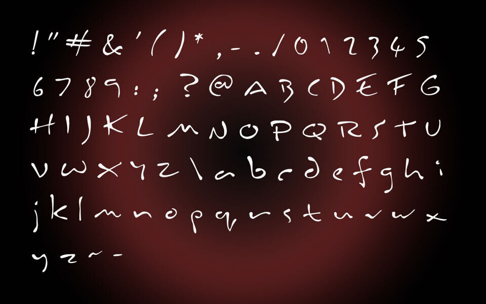 Inkburrow Font