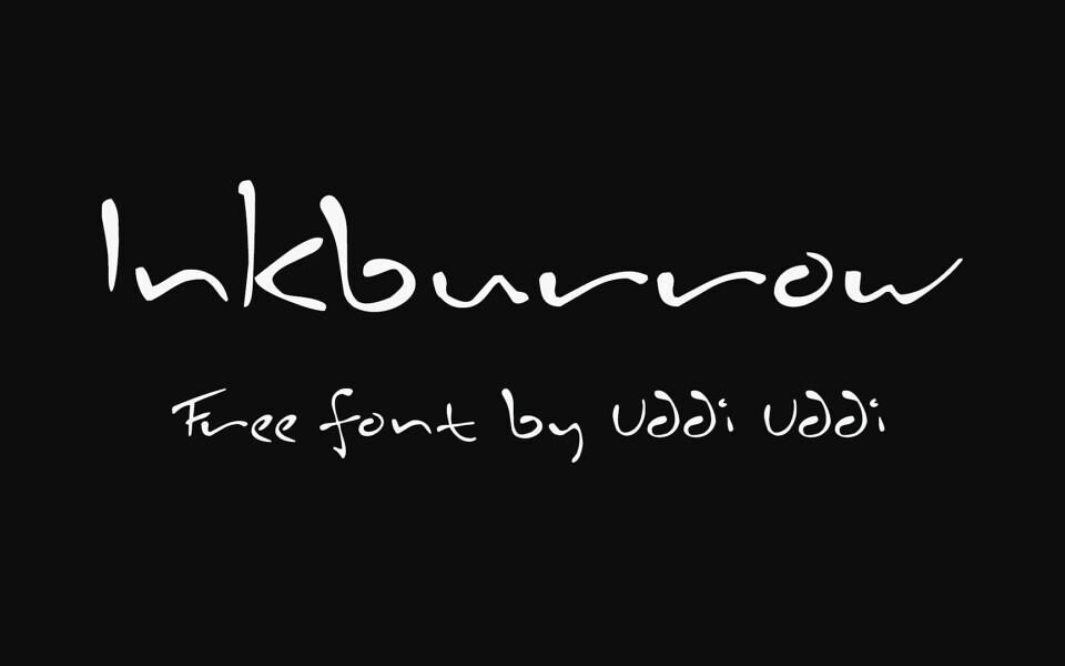 Inkburrow Font