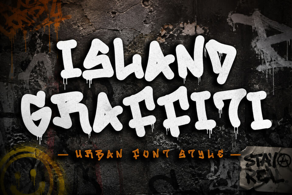Island Graffiti Font