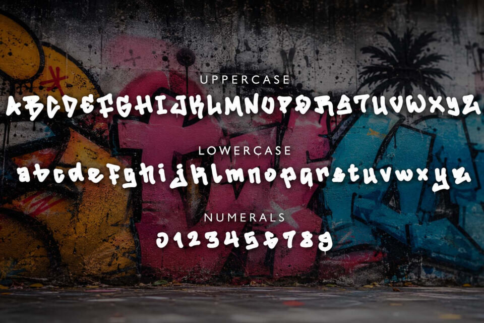 Island Graffiti Font