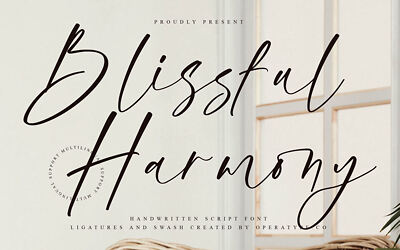Blissful Harmony Font