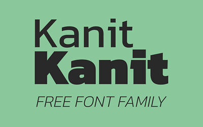 Kanit Font Family