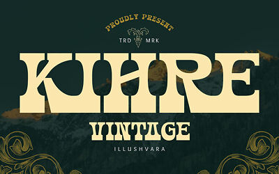 Kihre Vintage Font