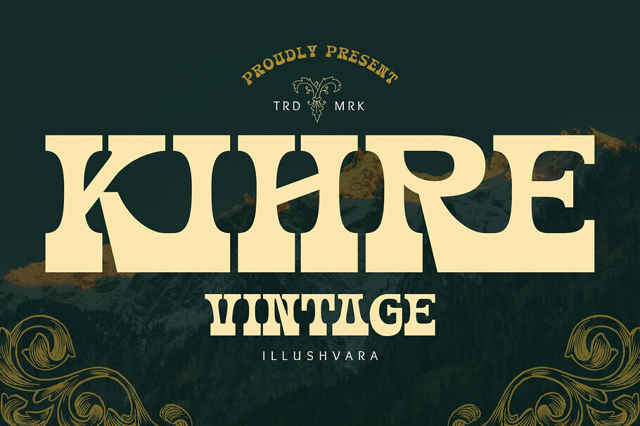 Kihre Vintage Font