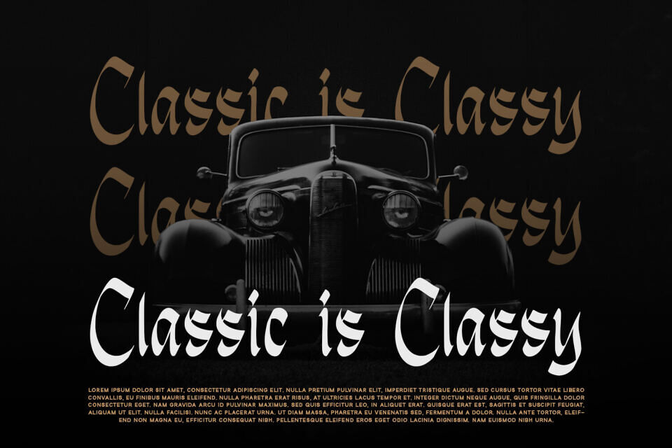 Last Chronicle Font