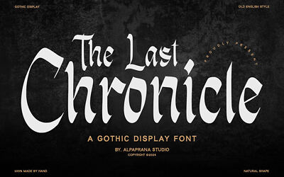 Last Chronicle Font