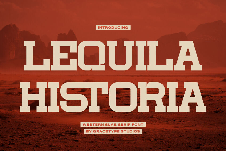 Lequila Historia Font