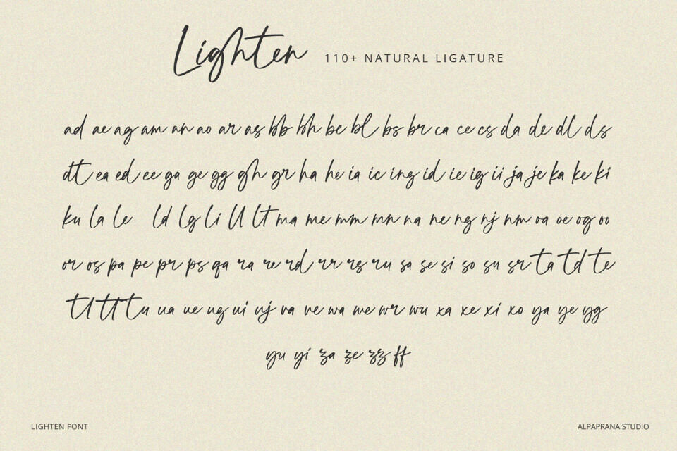 Lighten Font