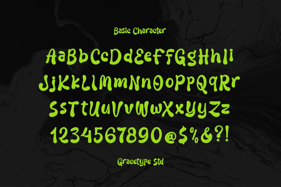 Liquid Unflow Font