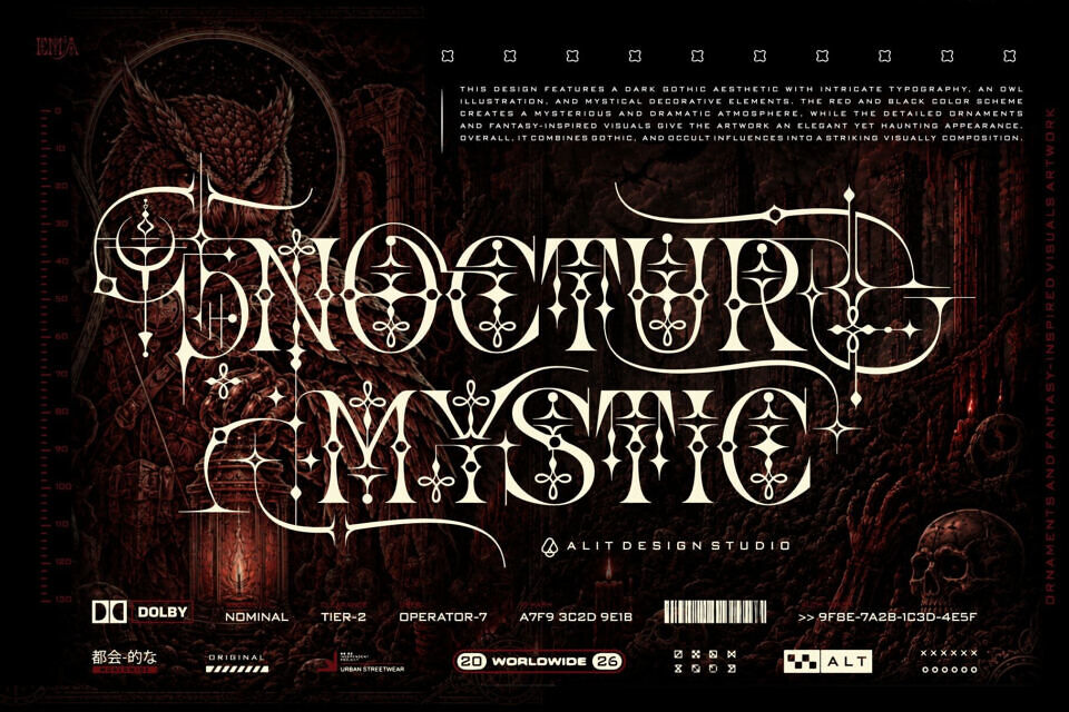 Lunare Magic Font