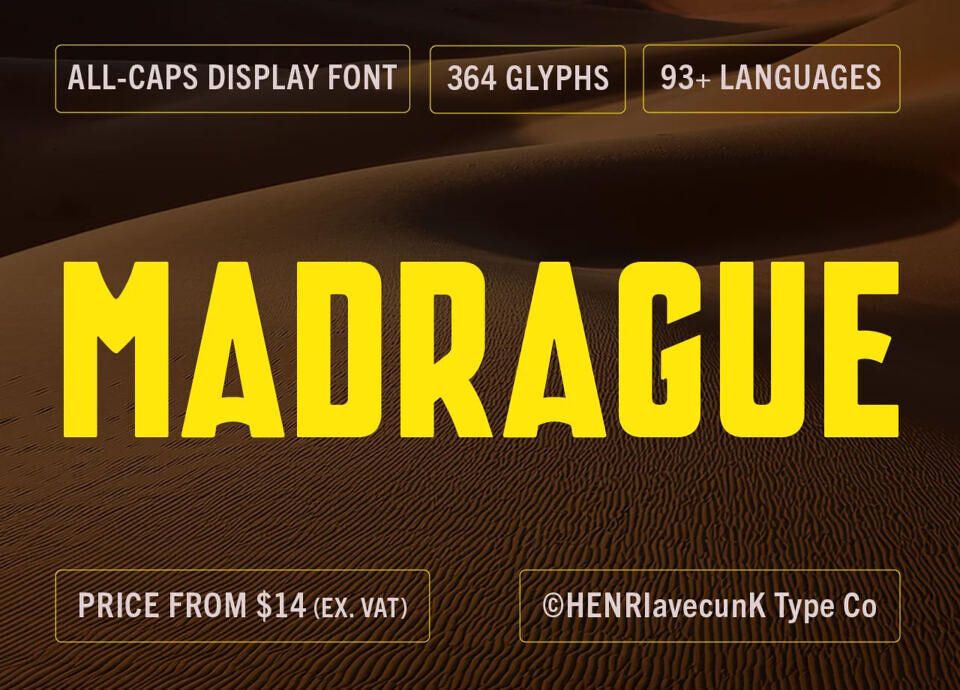 Madrague Font