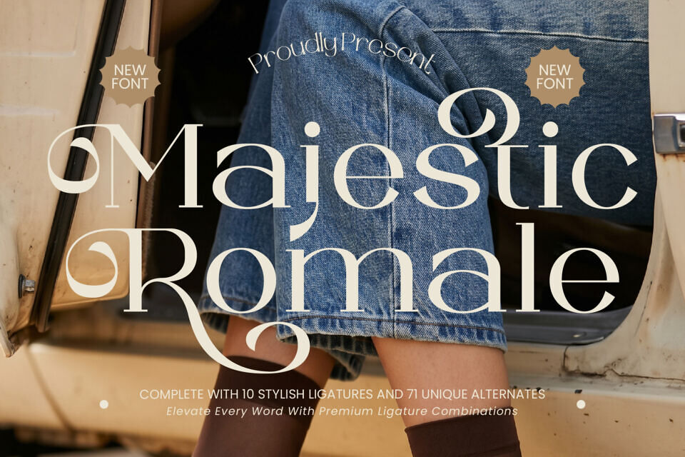Majestic Romale Font