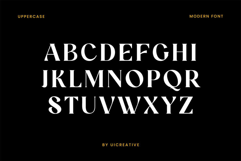 Meditative Font