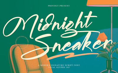 Midnight Sneaker Font