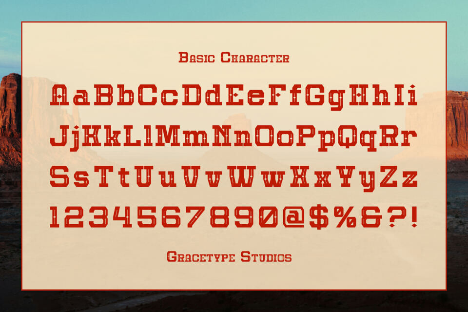 Mojave Font