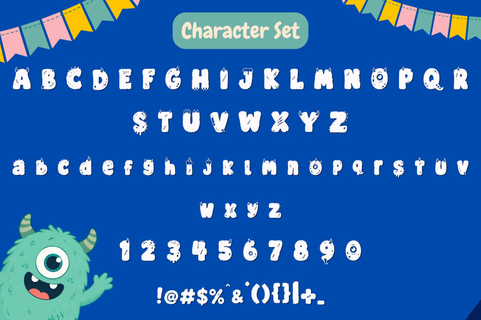 Monsterkins Font