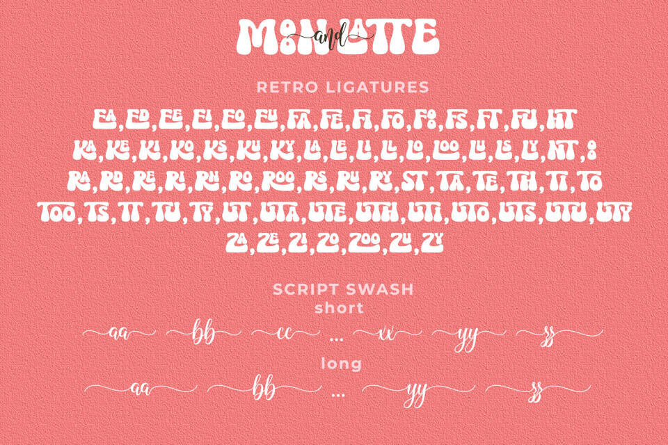 Moon And Latte Font