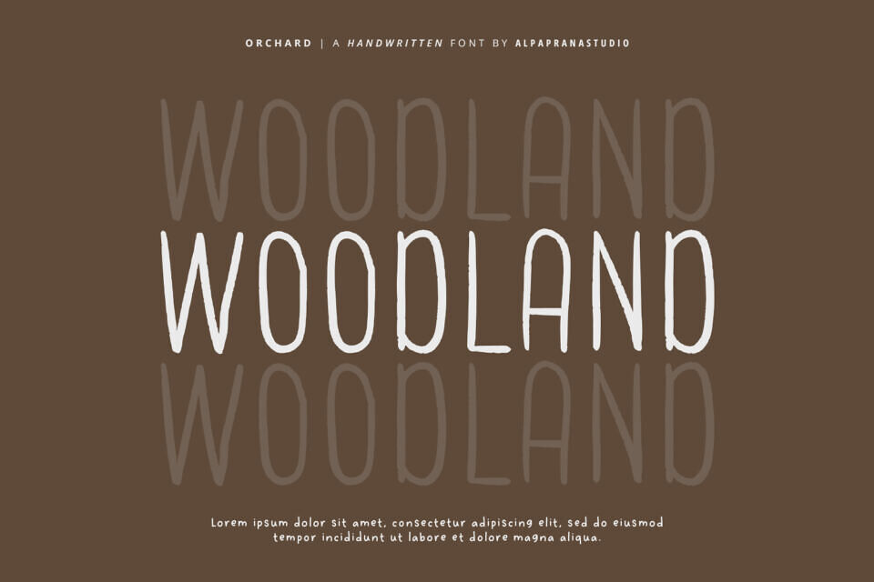 Orchard Font