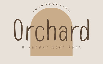 Orchard Font
