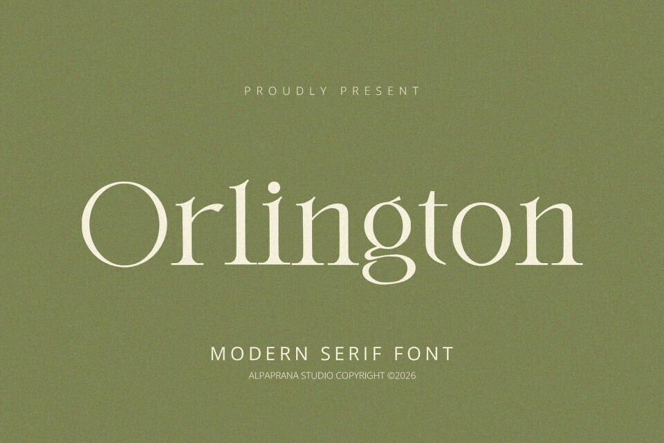 Orlington Font