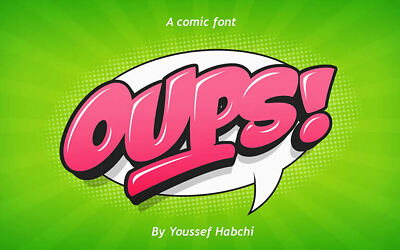 Oups Font Family