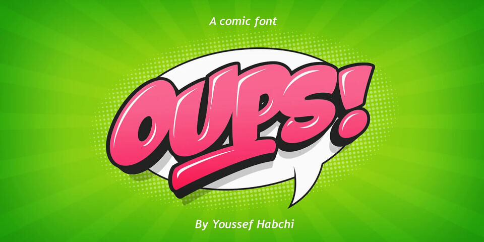 Oups Font Family