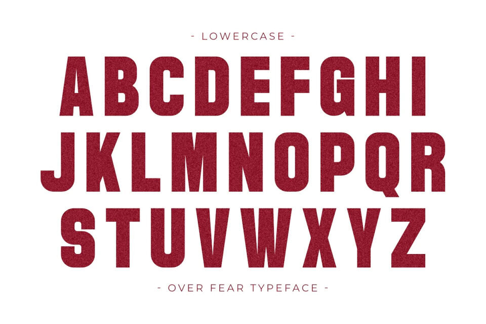 Over Fear Font
