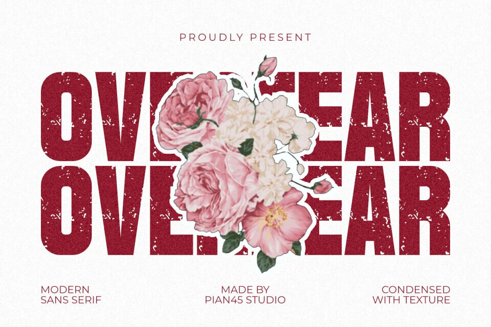 Over Fear Font
