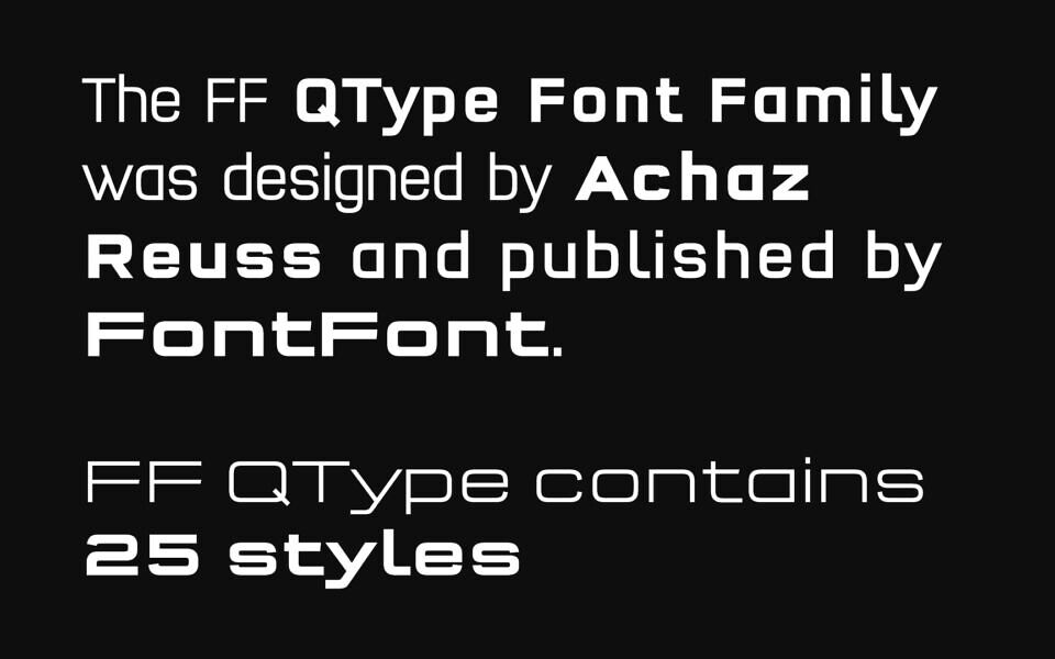 QType Font Family