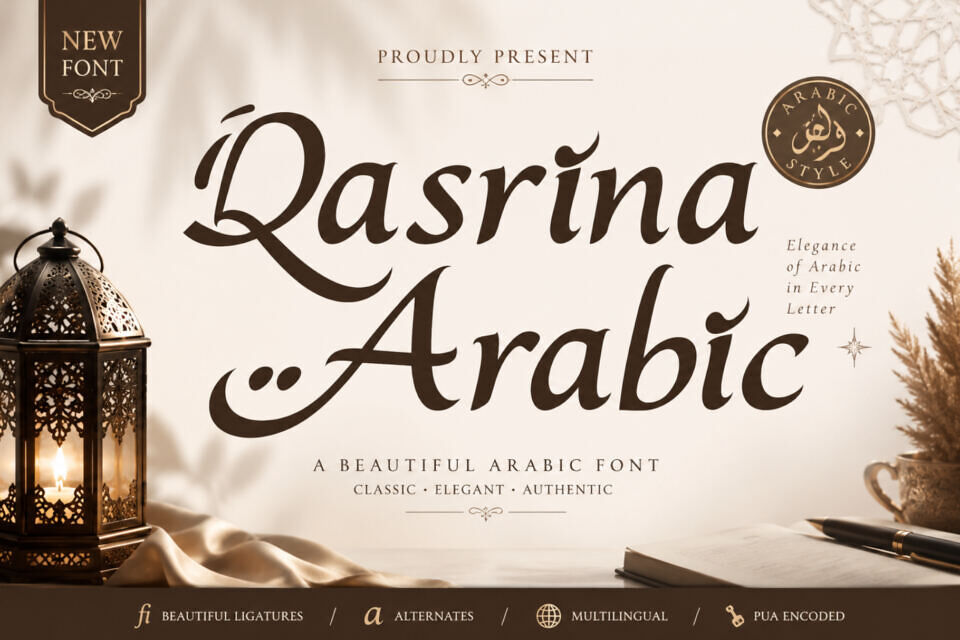 Qasrina Arabic Font