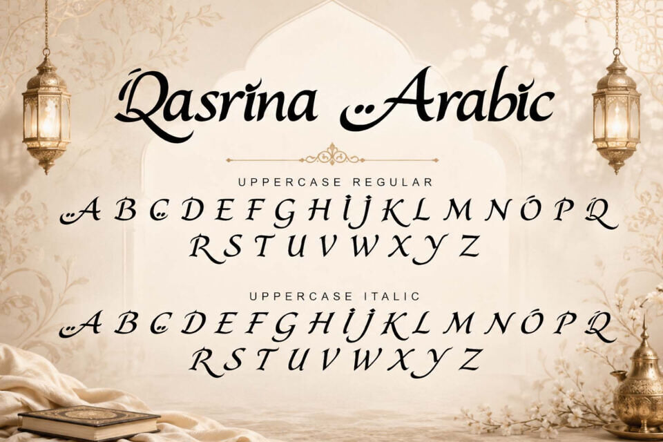 Qasrina Arabic Font
