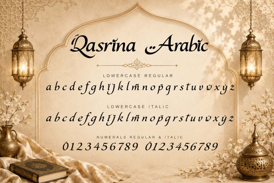 Qasrina Arabic Font