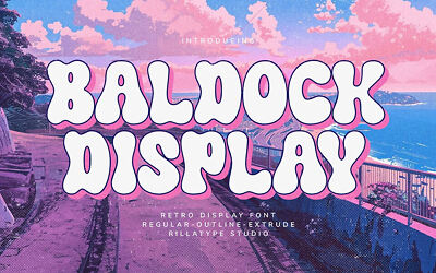 RT Baldock Display Font