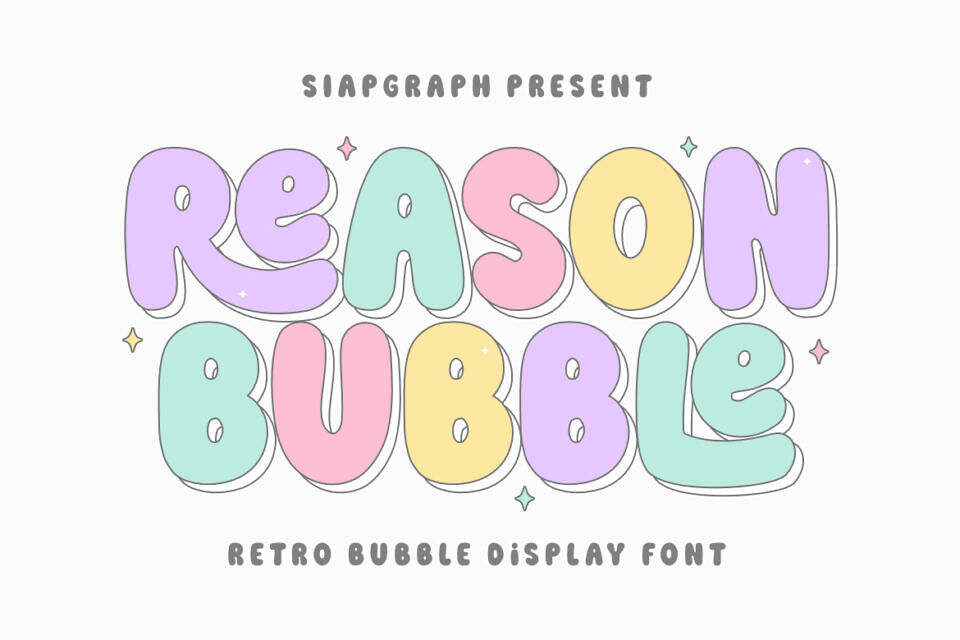 Reason Bubble Font