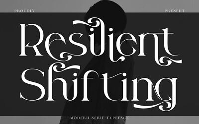 Resilient Shifting Font