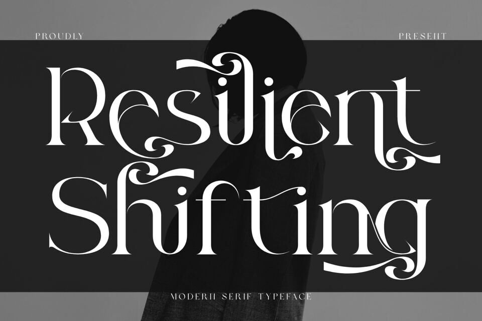Resilient Shifting Font