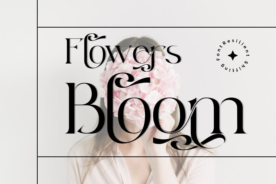 Resilient Shifting Font