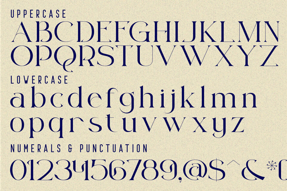 Resilient Shifting Font