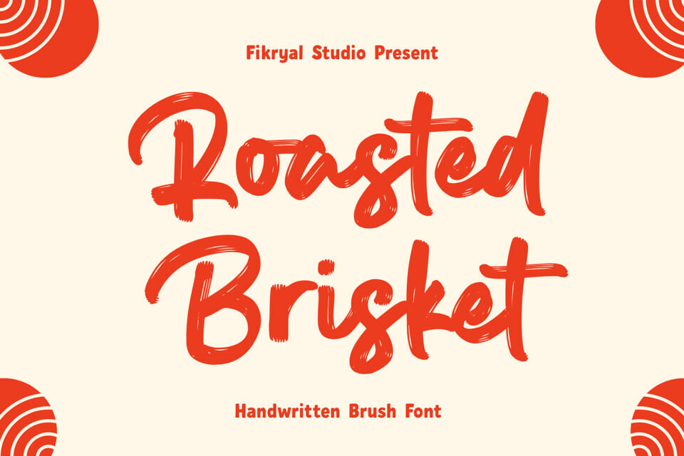 Roasted Brisket Font